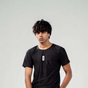 neo-spandex-black-shirt-man,best active wear for gym clothes for women, ladies & men in pakistan